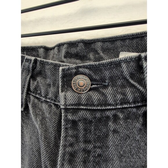 VTG Levis 17550-0260 Paper Tag Black Jeans Size 5 M Made in USA Tapered leg - Picture 9 of 14